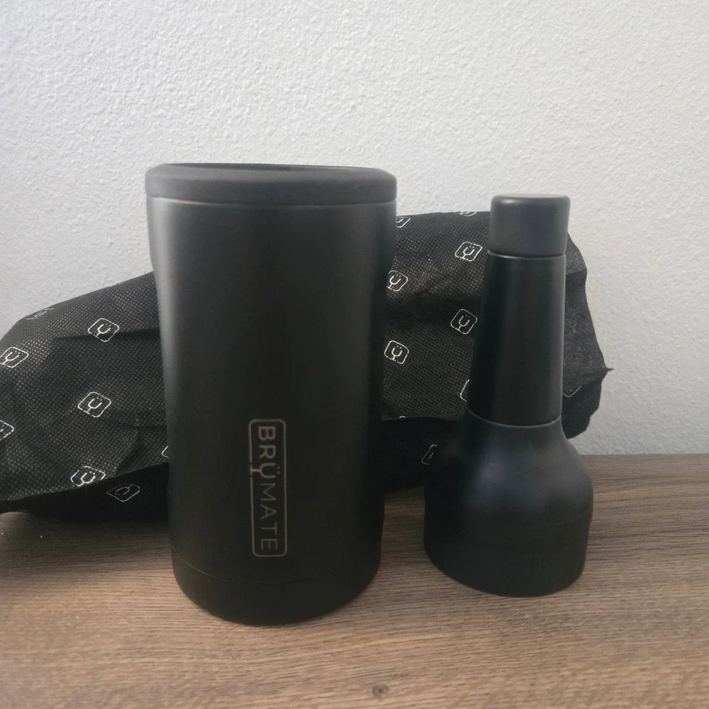 BRUMATE HOPSULATOR Bottle cooler matte black‎ fits most 12OZ bottles